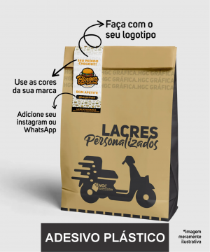 LACRE DE SEGURANÇA ADESIVO PLÁSTICO PAPEL ADESIVO VÁRIOS 4x0 (frente colorido e verso sem impressão)  CORTE ELETRÔNICO 
