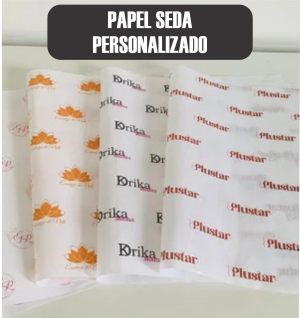 PAPEL SEDA 40g SEDA 40g 20x60/30x60/40x60cm 4x0 (frente colorido e verso sem impressão)   